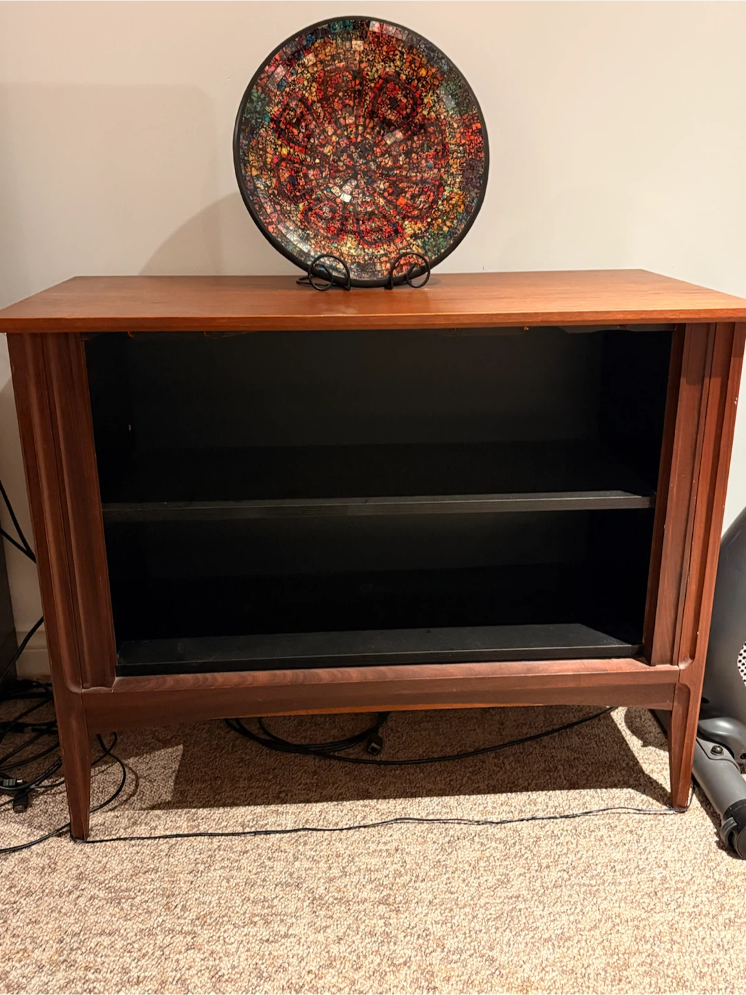 Mid-Century Style Open Bookshelf Unit - photo 2
