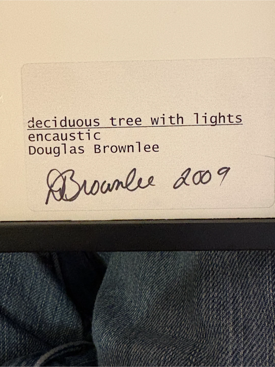 Deciduous Tree with Lights by Douglas Brownlee - photo 3