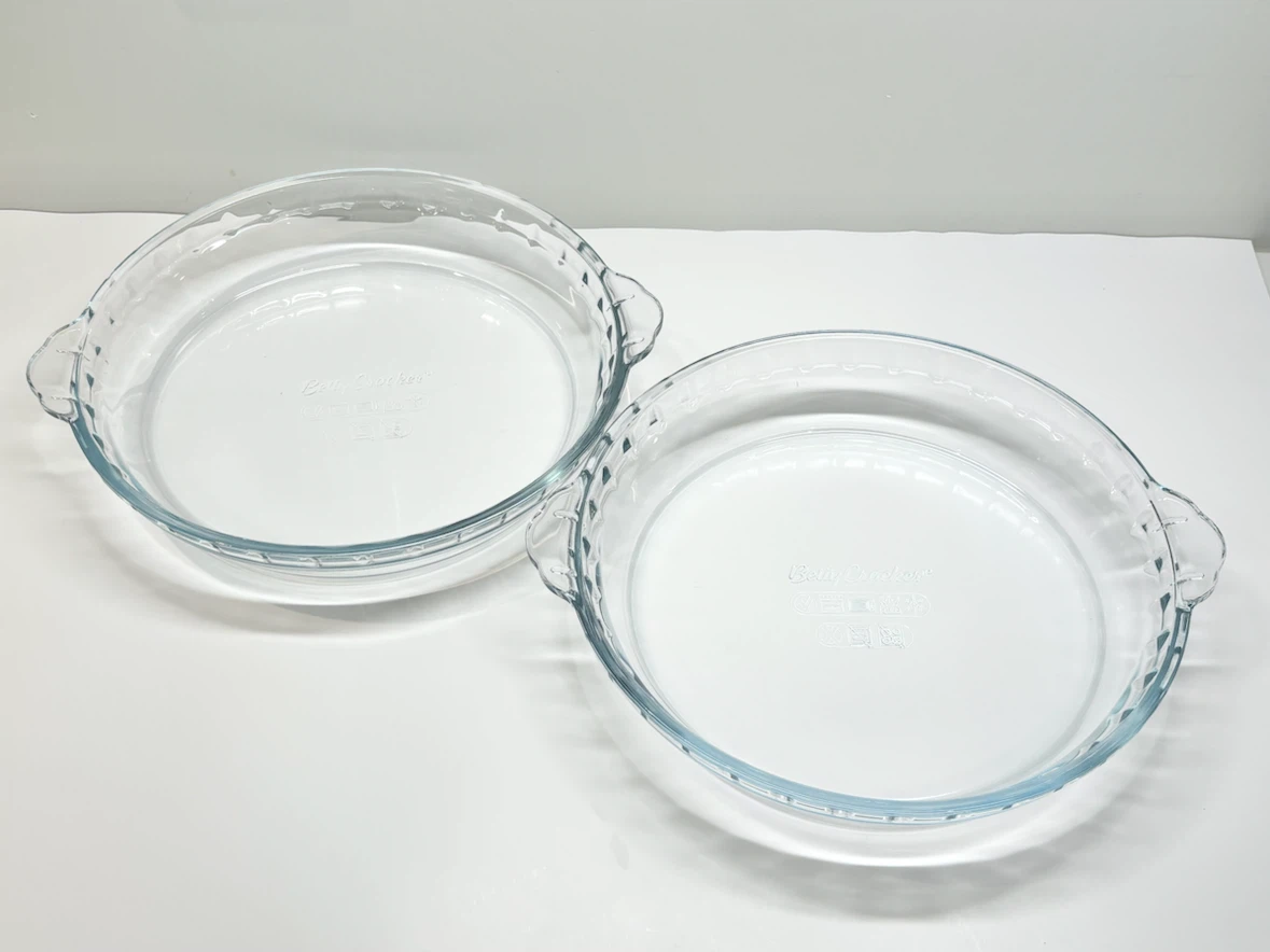 Glass Pie Dishes by Betty Crocker