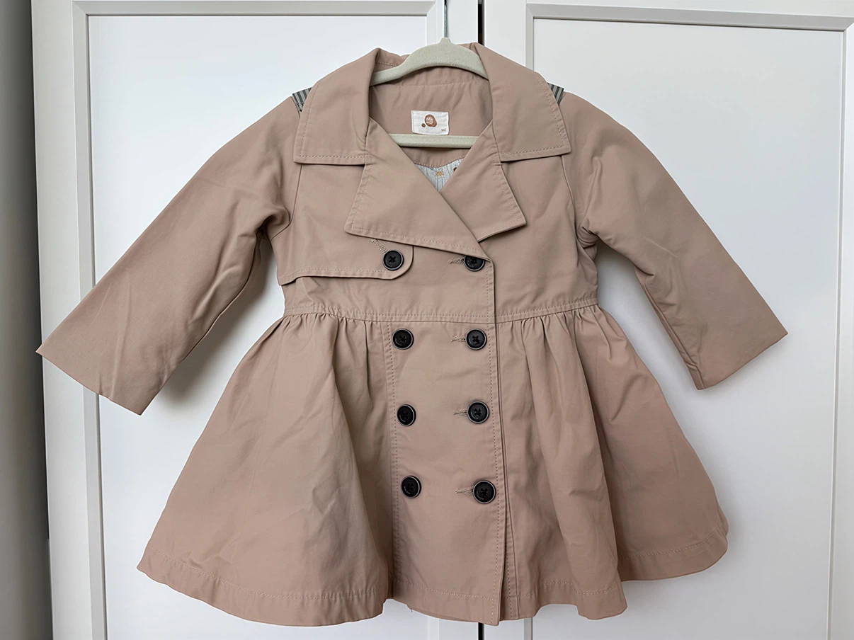 Trench Coat + Winter Coat for 1–2-Year-Olds