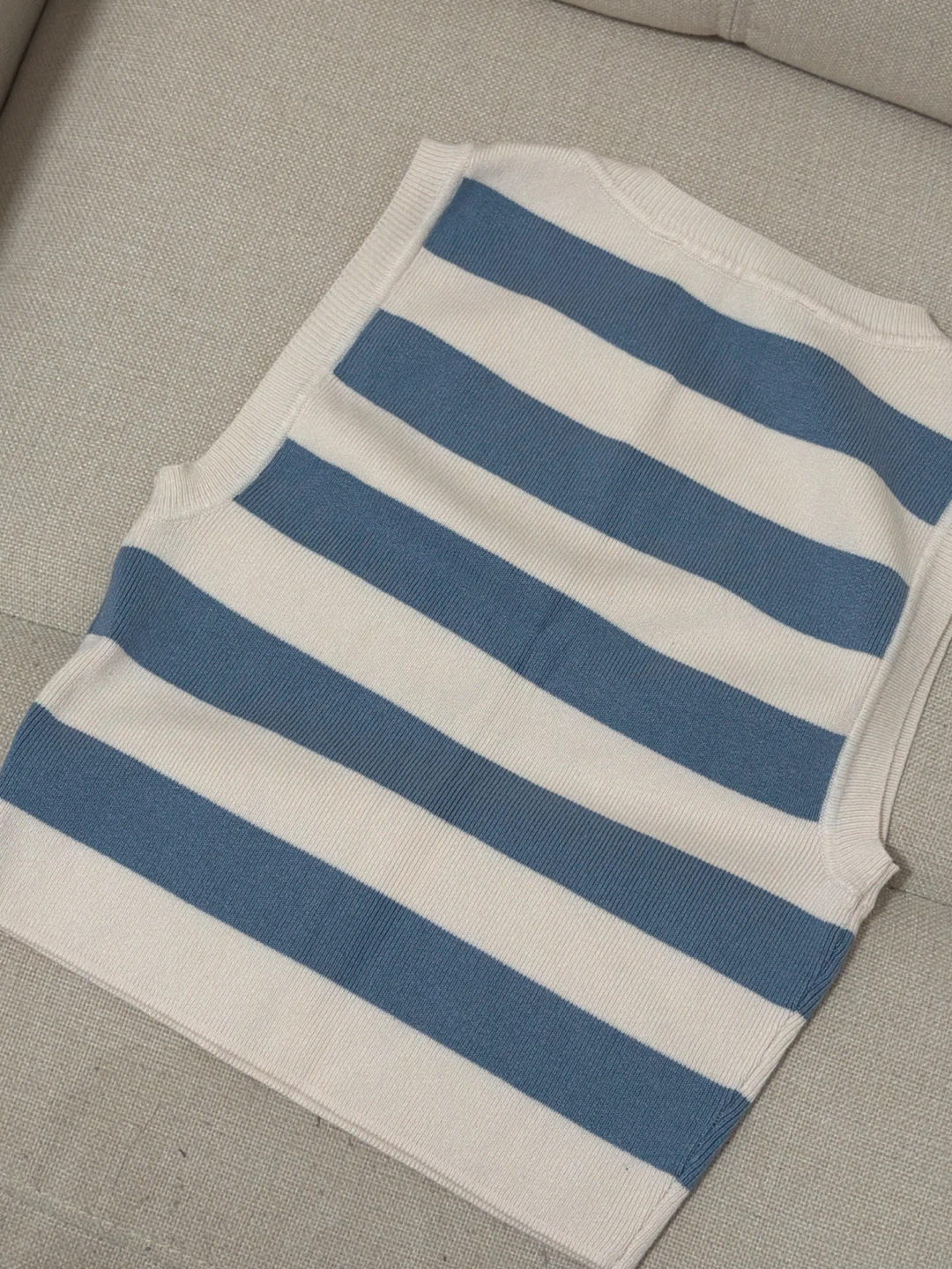Zara Striped Knit Tank Top - photo 3