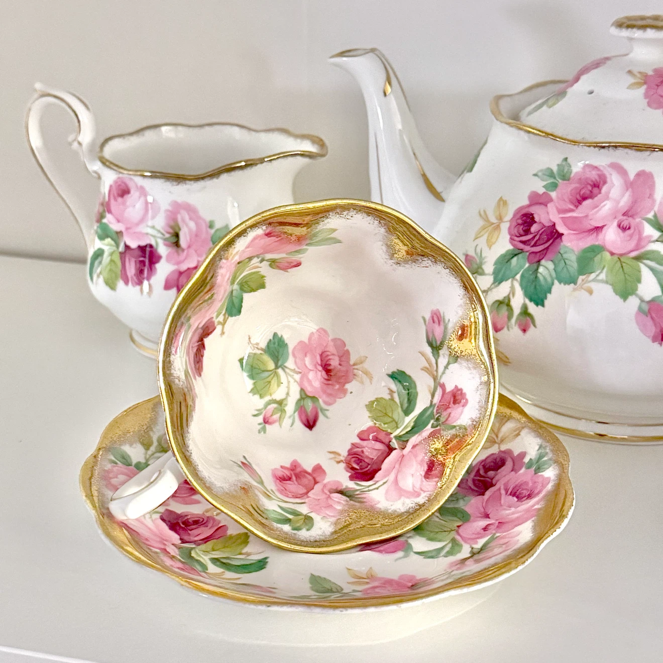 Rare Royal Albert Princess Ann pattern tea set for 2 - photo 3