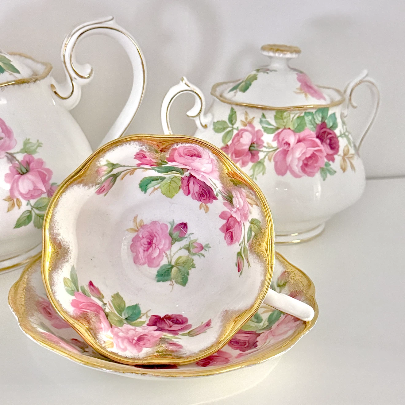 Rare Royal Albert Princess Ann pattern tea set for 2 - photo 4