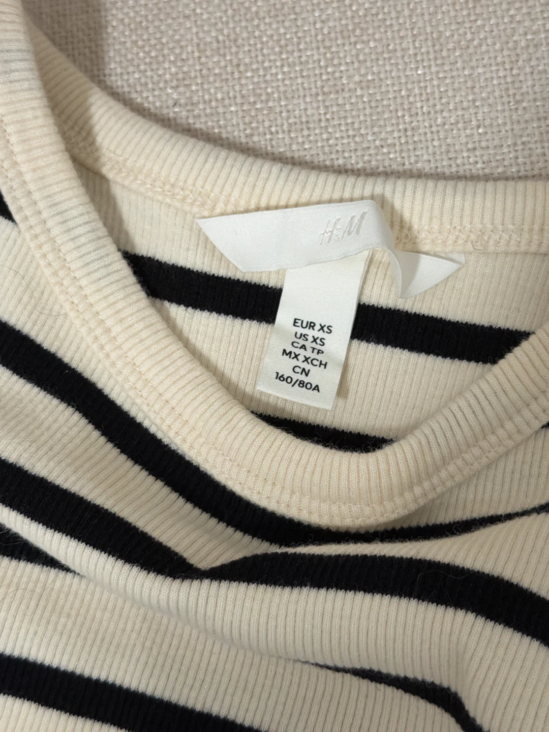 H&M Striped Ribbed Tank Top - photo 2