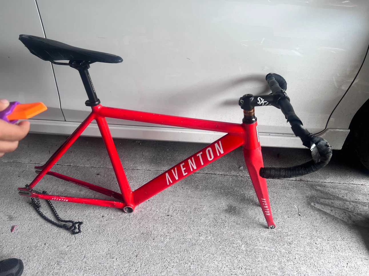 Aventon Fixed Gear Bike Frame - photo 2
