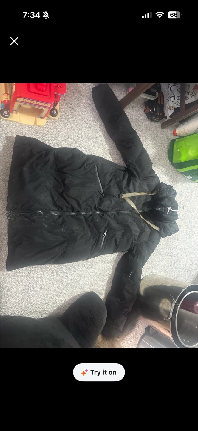 Black Puffer Coat