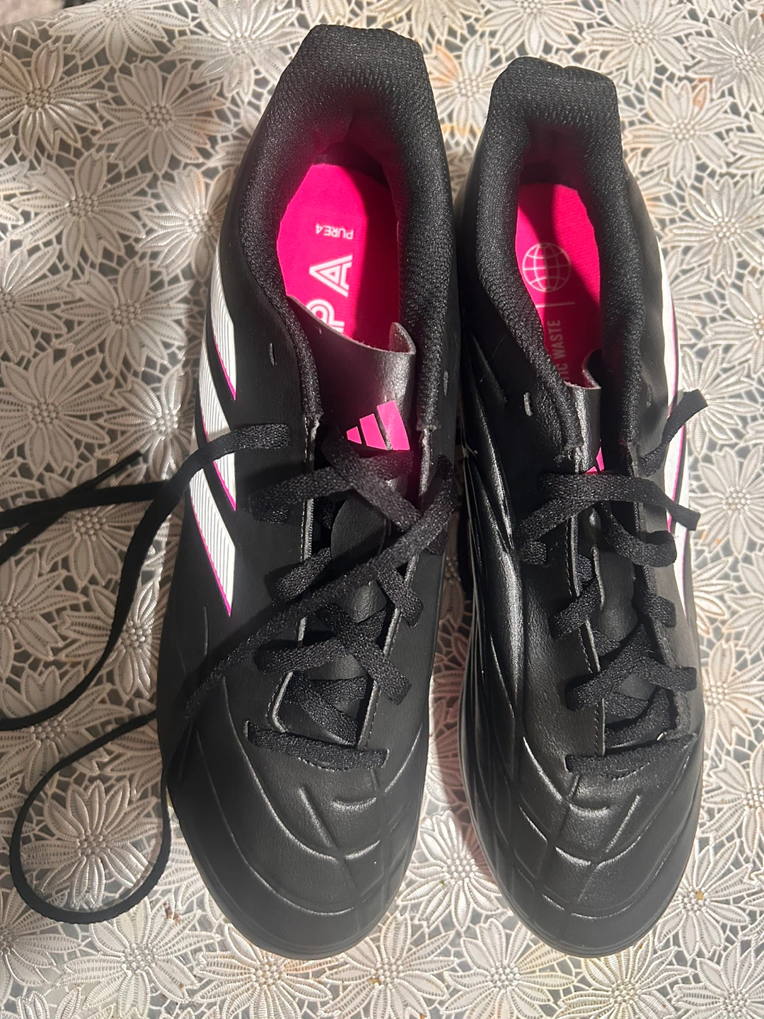 Adidas Copa Pure.4 Soccer Cleats Black/Pink Size 8.5 US - photo 4