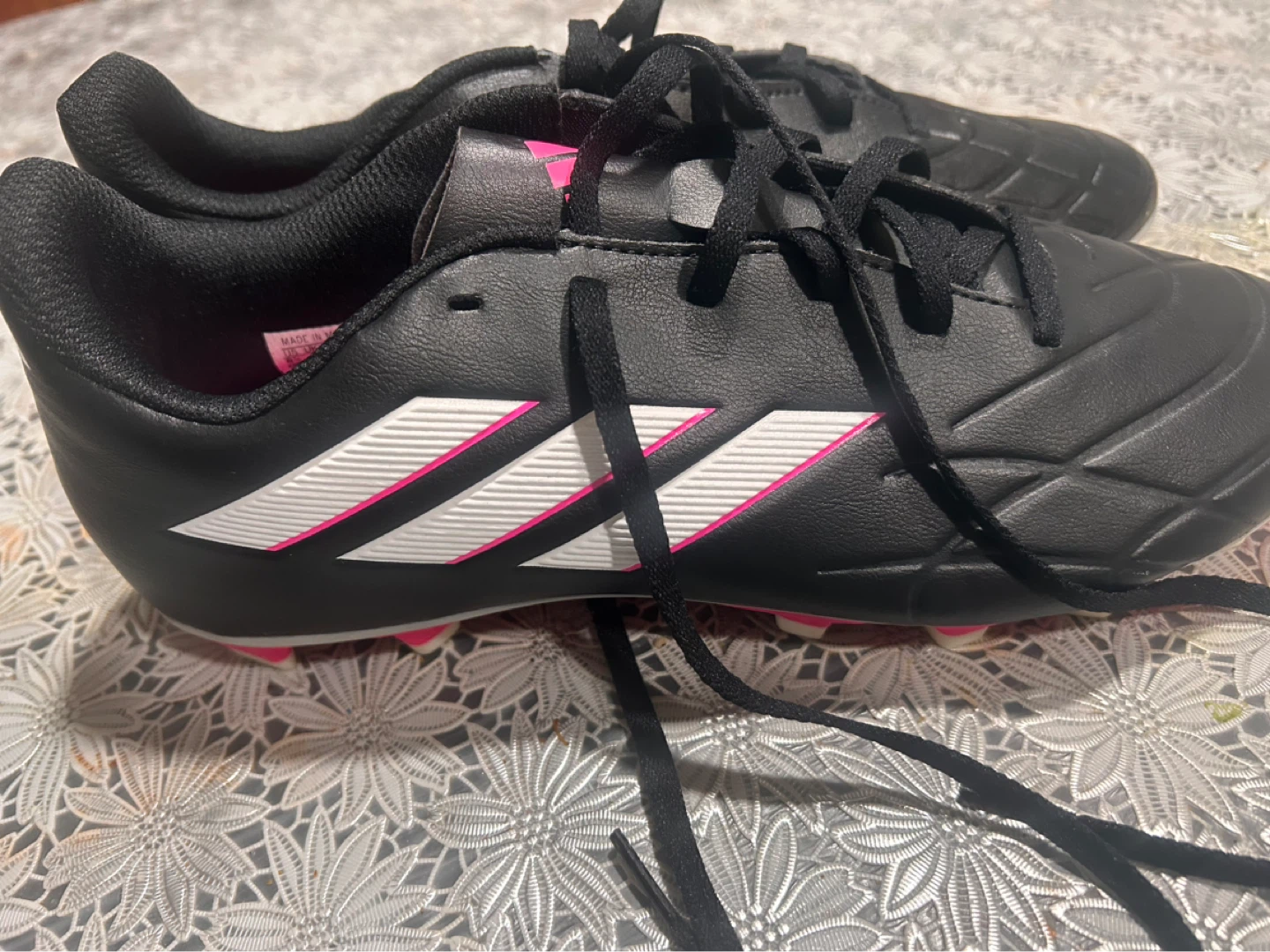 Adidas Copa Pure.4 Soccer Cleats Black/Pink Size 8.5 US - photo 5