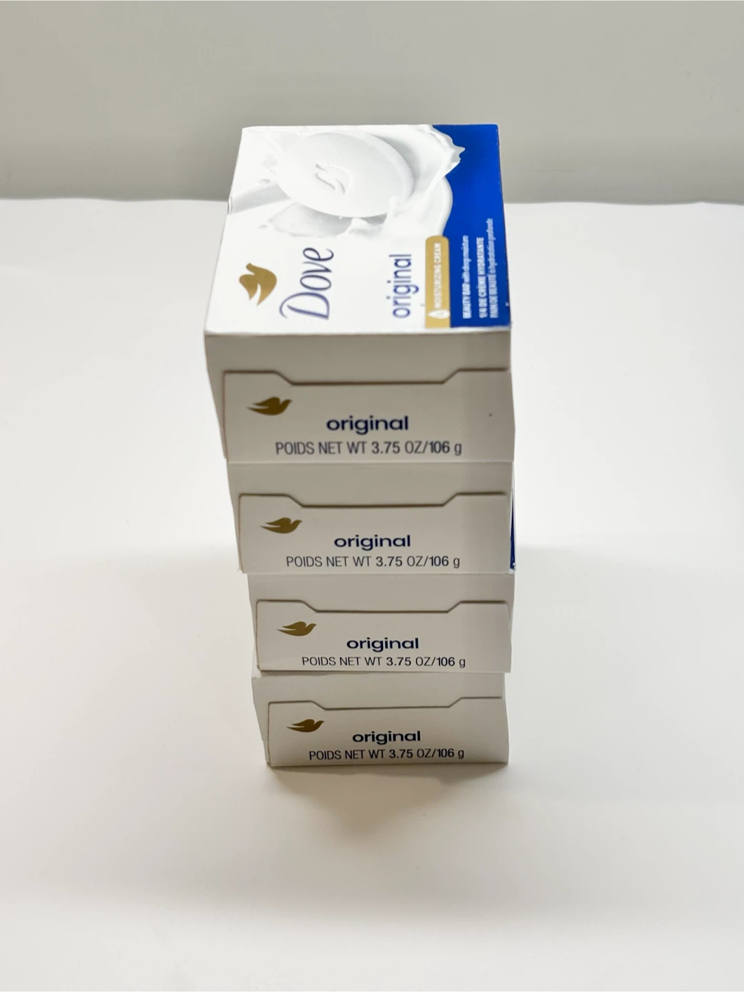 4 pack of Dove Original Beauty Bar soaps - photo 2
