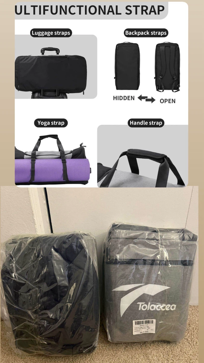 Tolaccea Expandable Large Travel Bag - photo 3