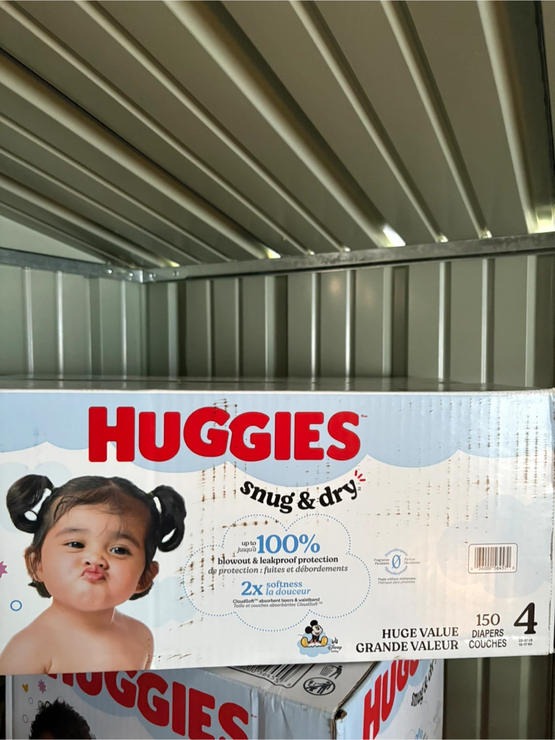 Huggies Snug & Dry Size 4 Diapers - 150 Count