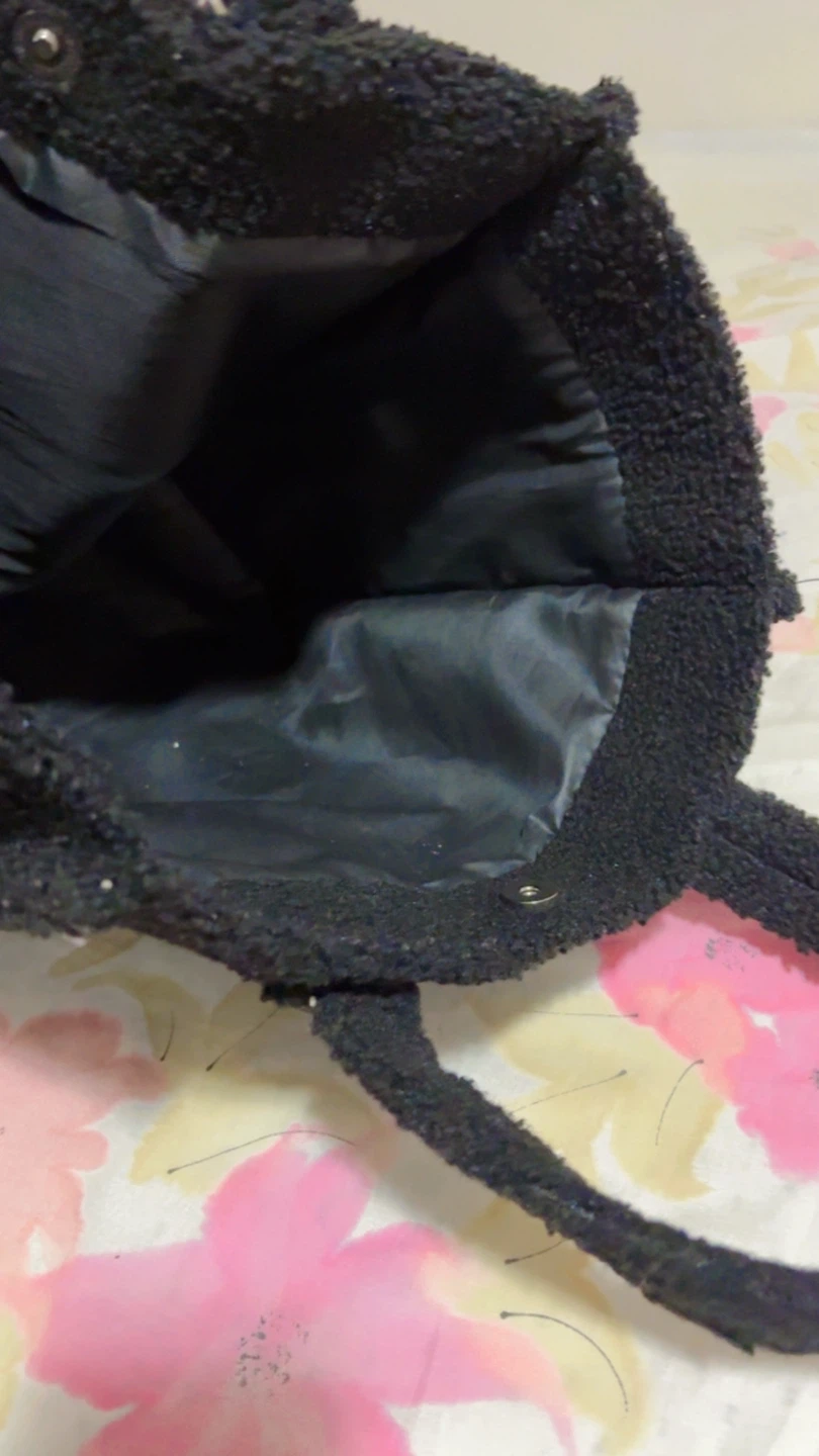 Black Sherpa Tote Bag - photo 2