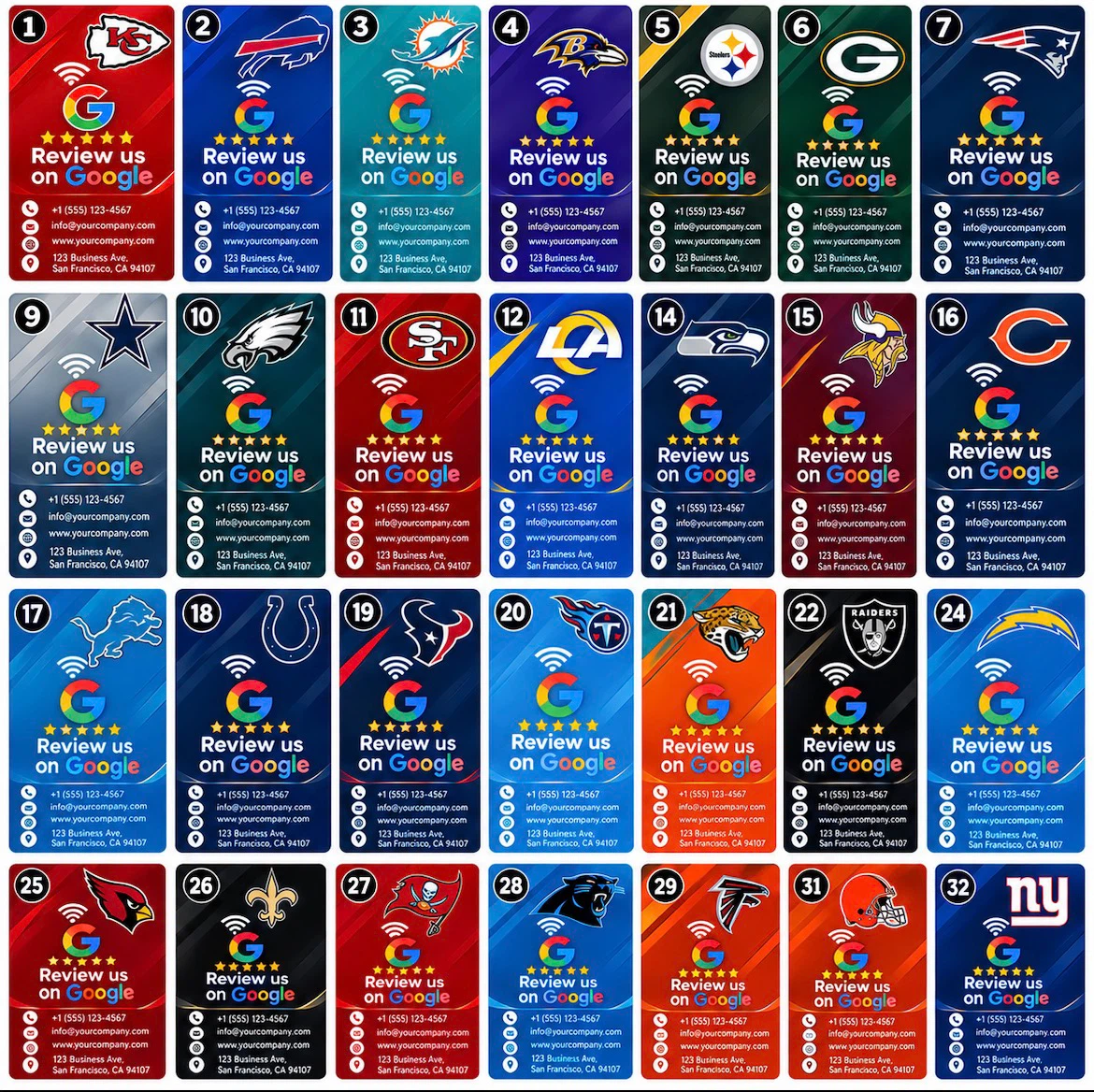 Google Review NFC STICKERS SPORTS EDITION - photo 5