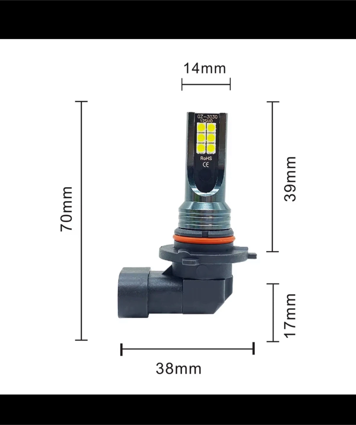 LED Fog Lights H11 H8 H9 - photo 2