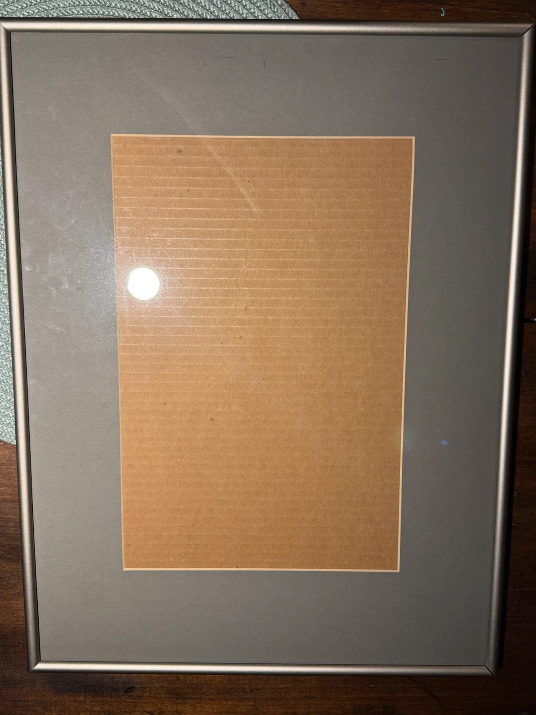 silver metal picture frame - photo 2