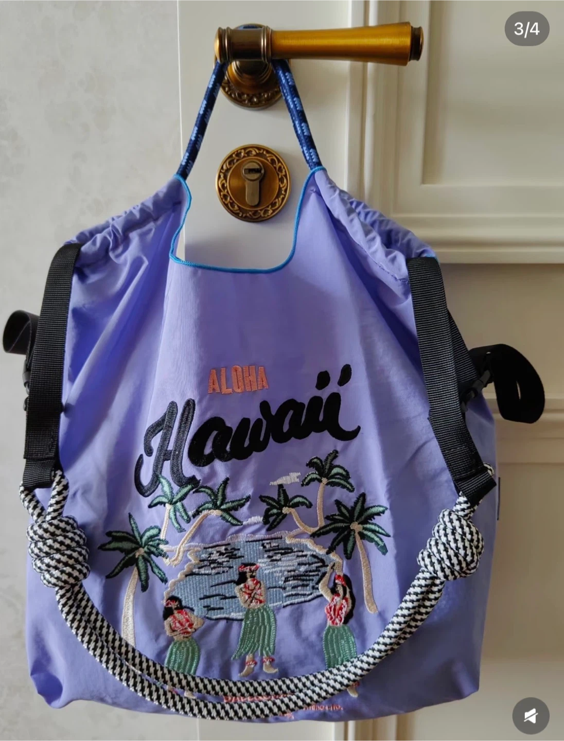 Ball & Chain Aloha Hawaii Tote Bag