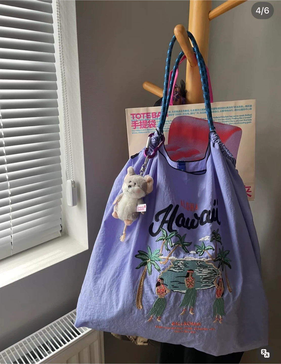 Ball & Chain Aloha Hawaii Tote Bag - photo 2