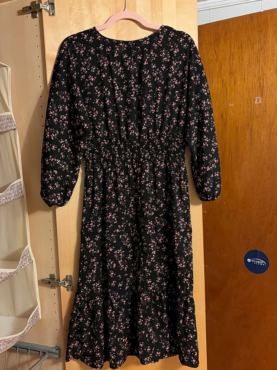 Zudio Black Floral Print Dress - photo 2