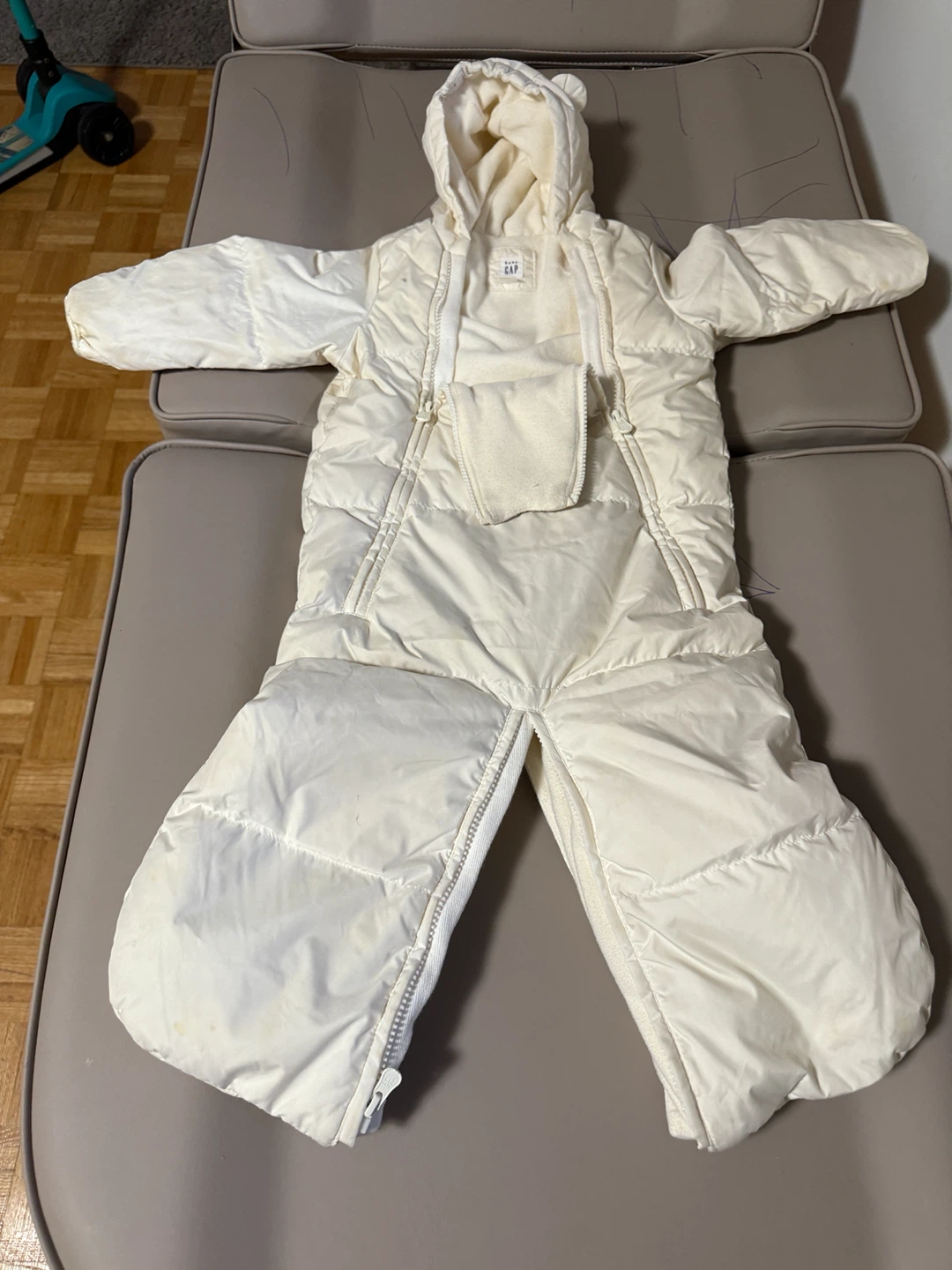 Baby Gap Cream Winter Snowsuit
