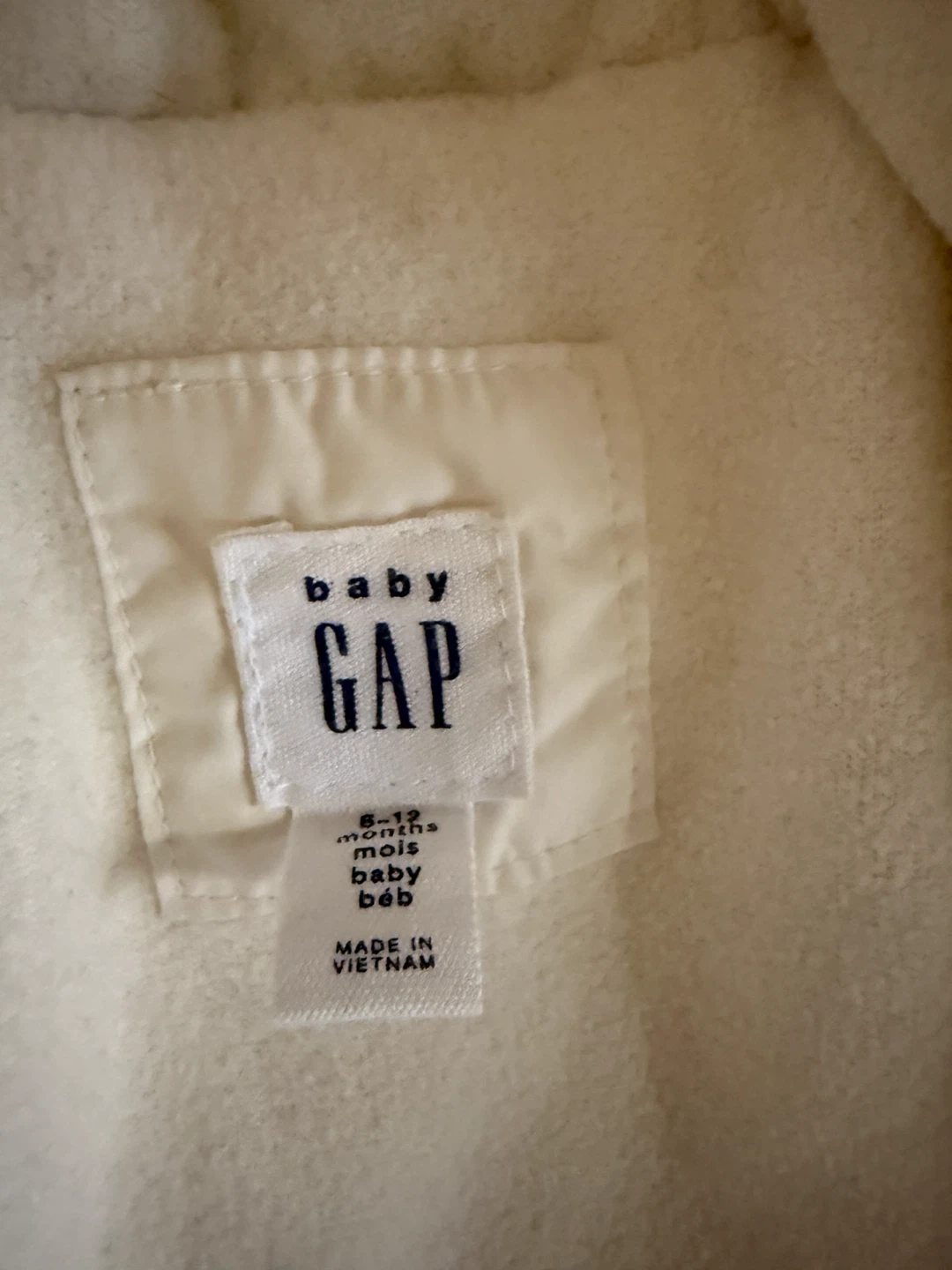Baby Gap Cream Winter Snowsuit - photo 4