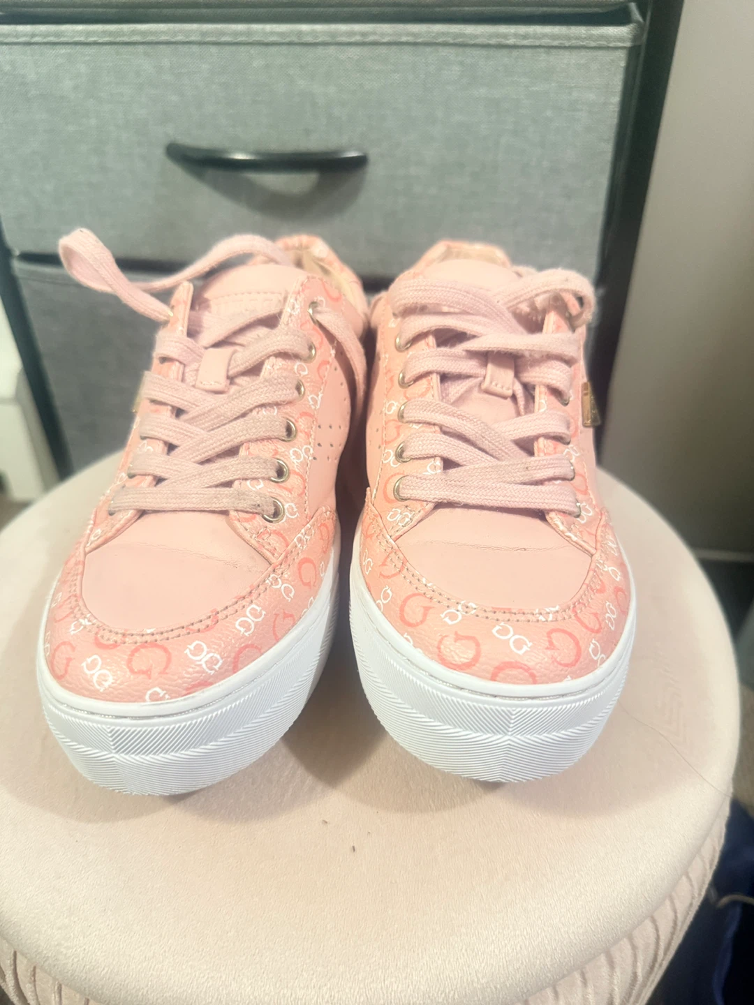 Guess Pink Sneakers Women's Size 6.5