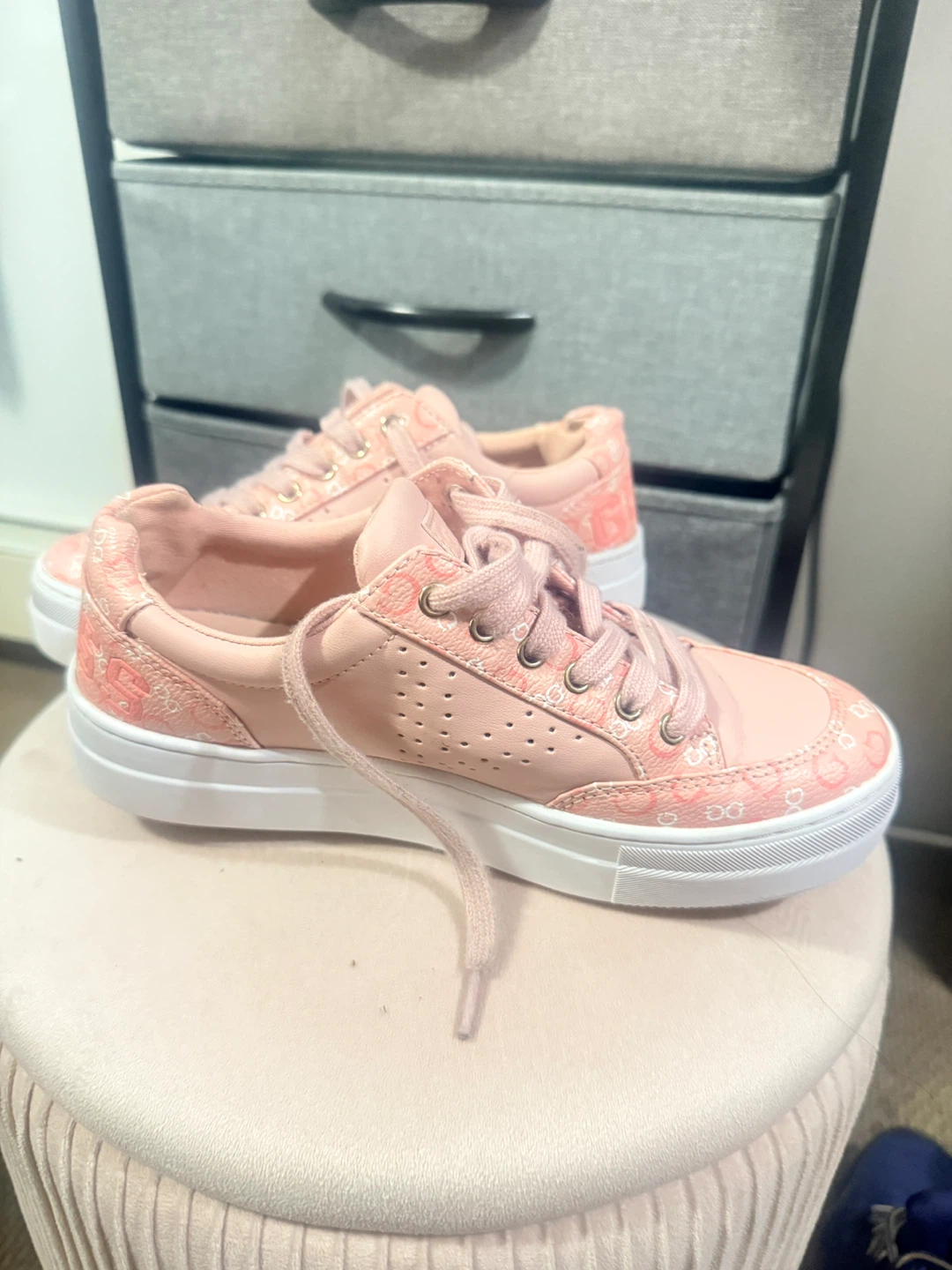 Guess Pink Sneakers Women's Size 6.5 - photo 4