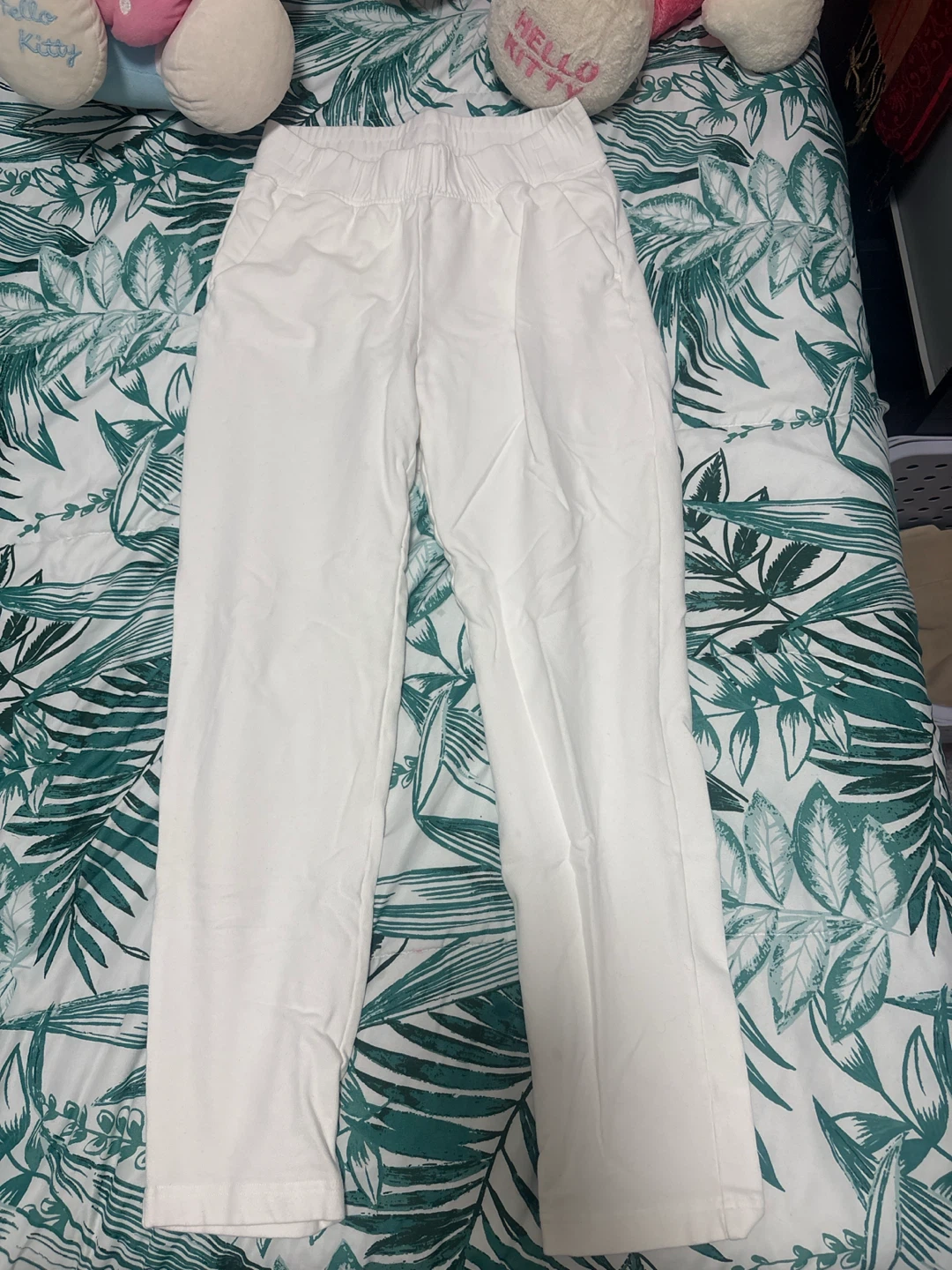 The Group Babaton White Pants