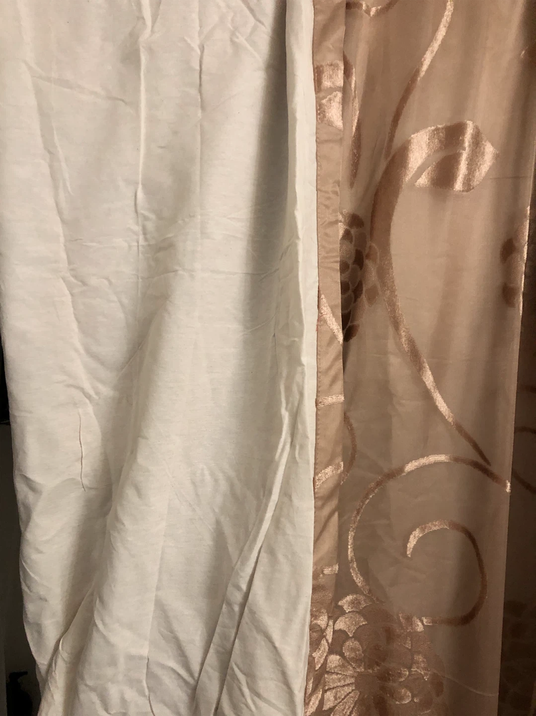 Floral pattern curtains 2 pieces - photo 3