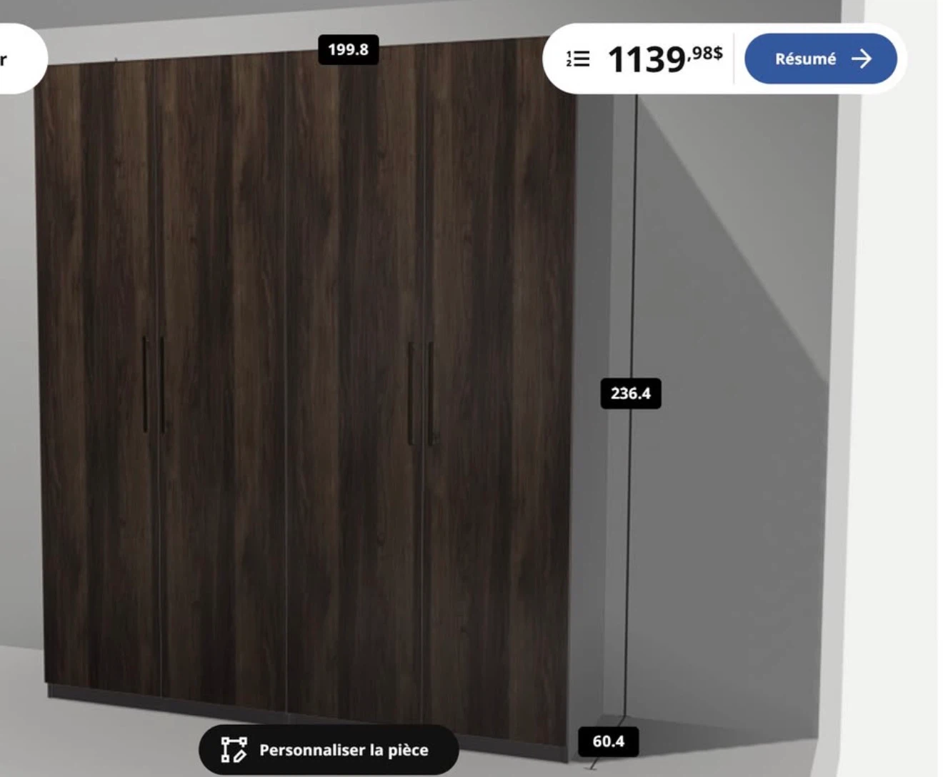 IKEA PAX Wardrobe double - photo 4