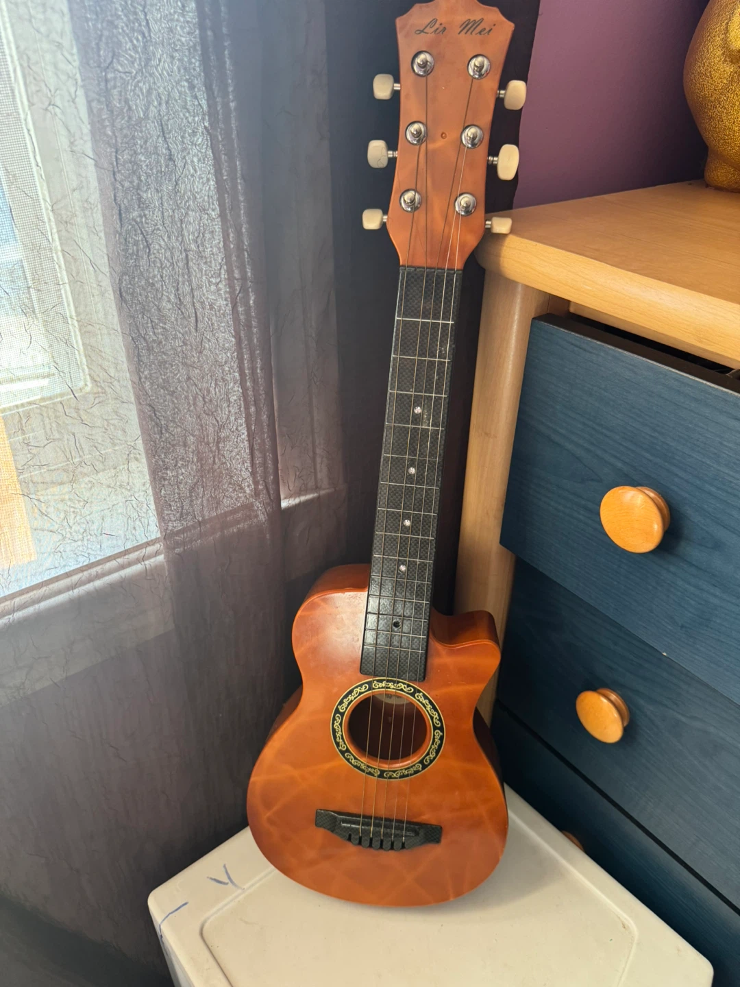 Lin Mei 6-String Acoustic Guitar – Cutaway