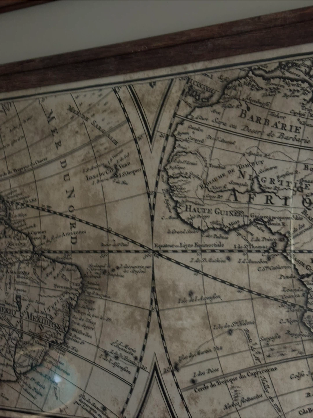 RH L'Isle's 1720 World Map Wall Art - photo 5