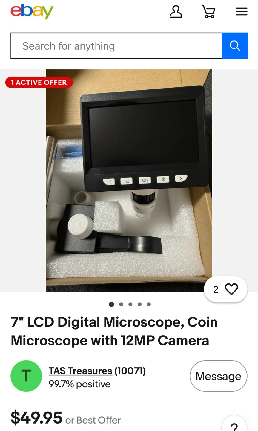 7 inch LCD Digital Microscope