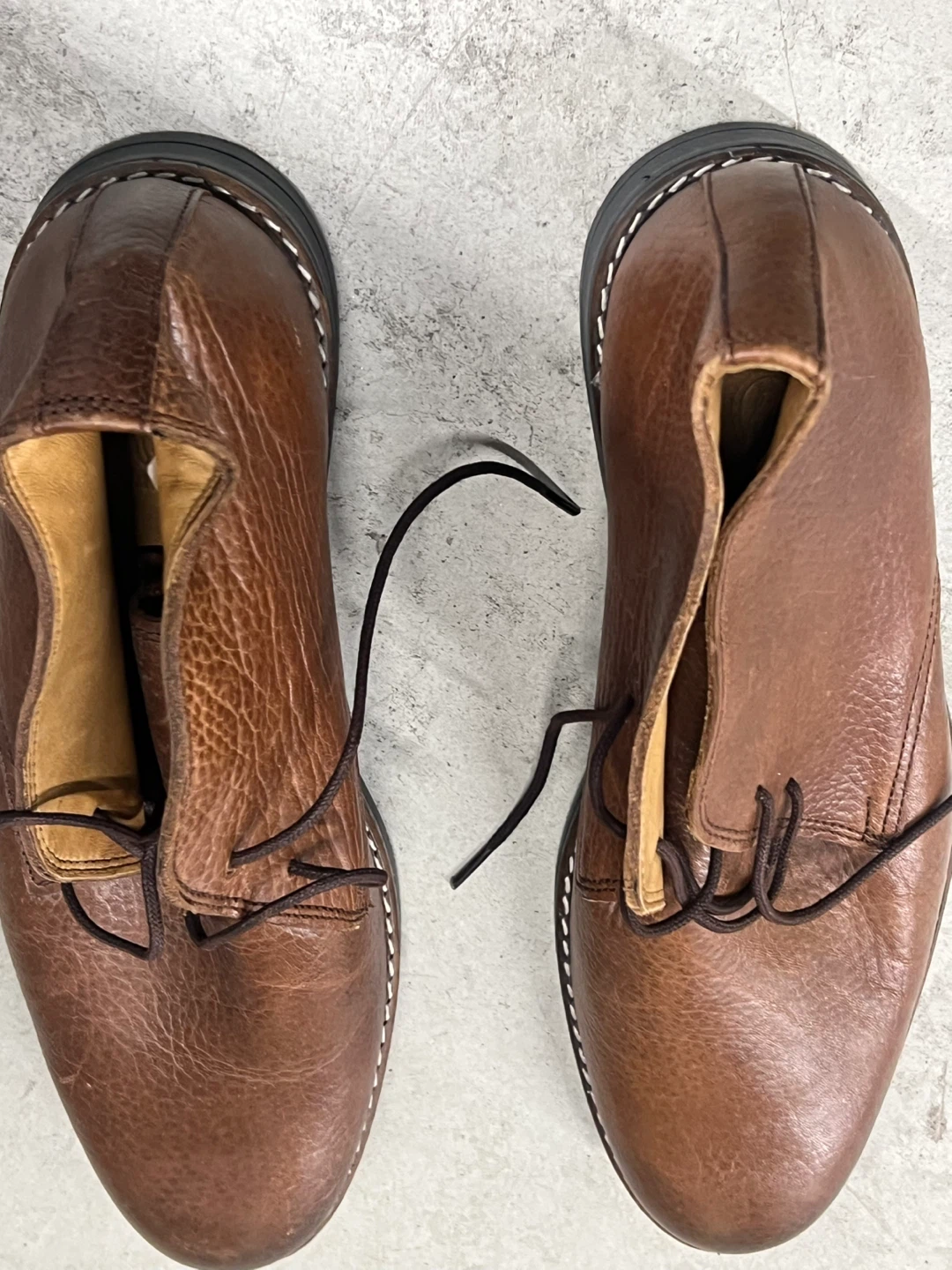 Brown Leather Chukka Boots - photo 2