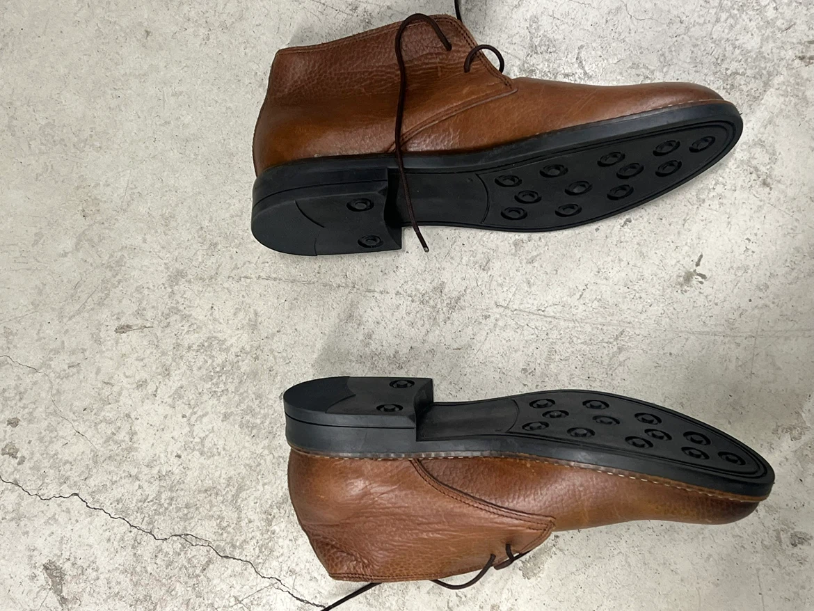 Brown Leather Chukka Boots - photo 4