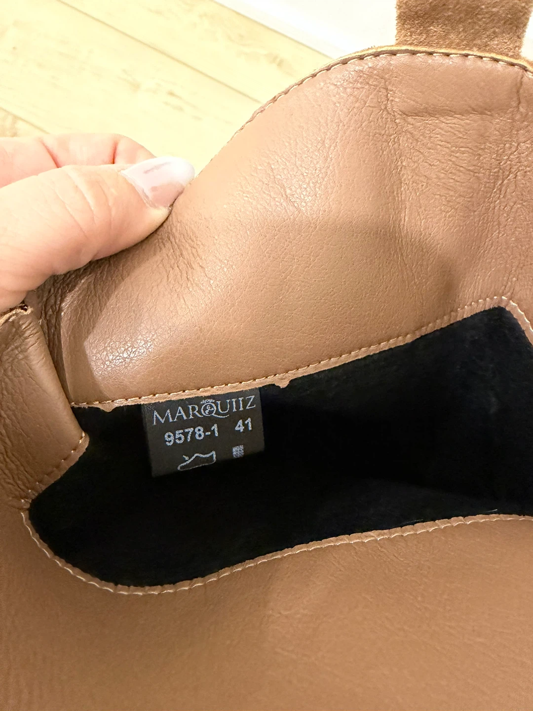 Tan Suede Boots - Size 41 - photo 2