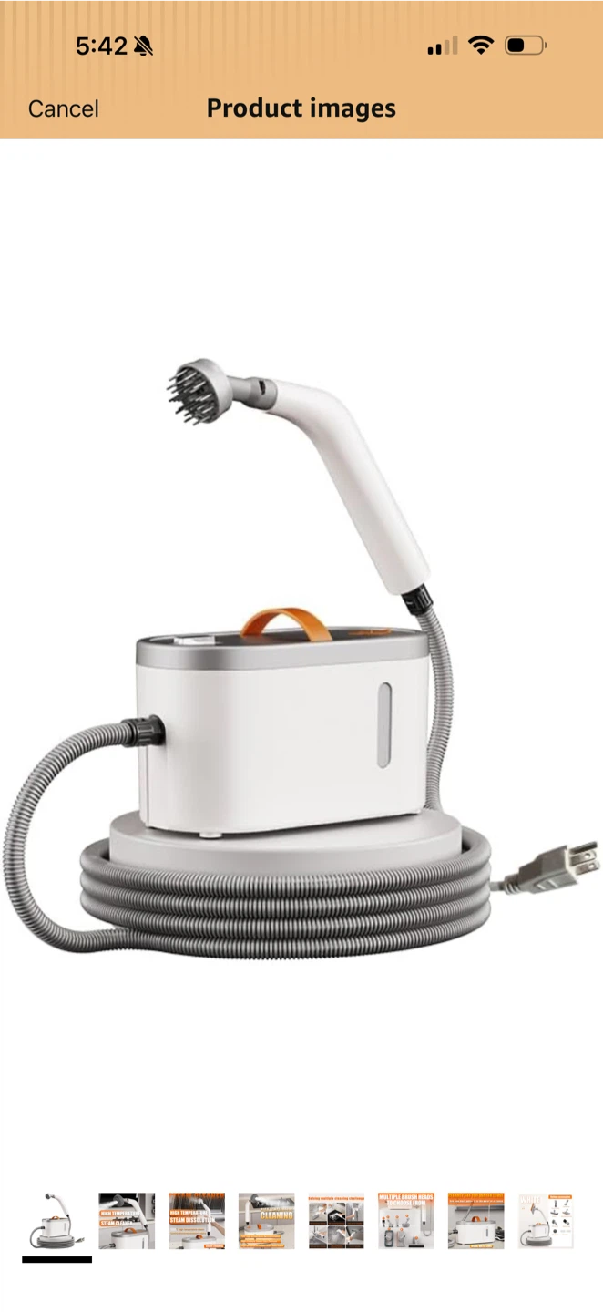 High Temperature Handheld Steam Cleaner