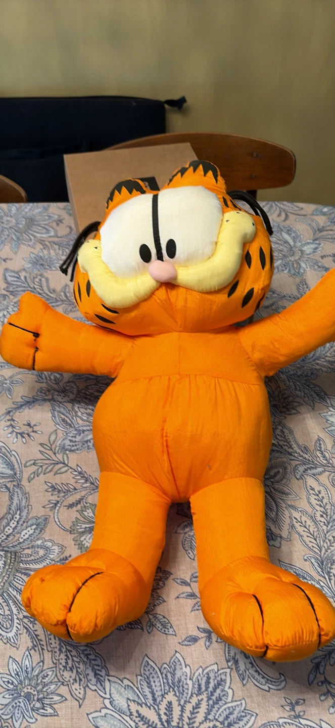 Vintage Garfield Nylon Parachute-style 1978-1981 Toy - photo 4