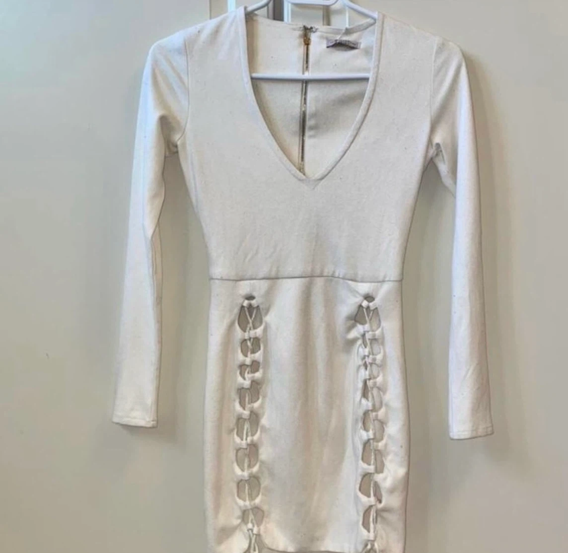 Oh Polly suede dress
