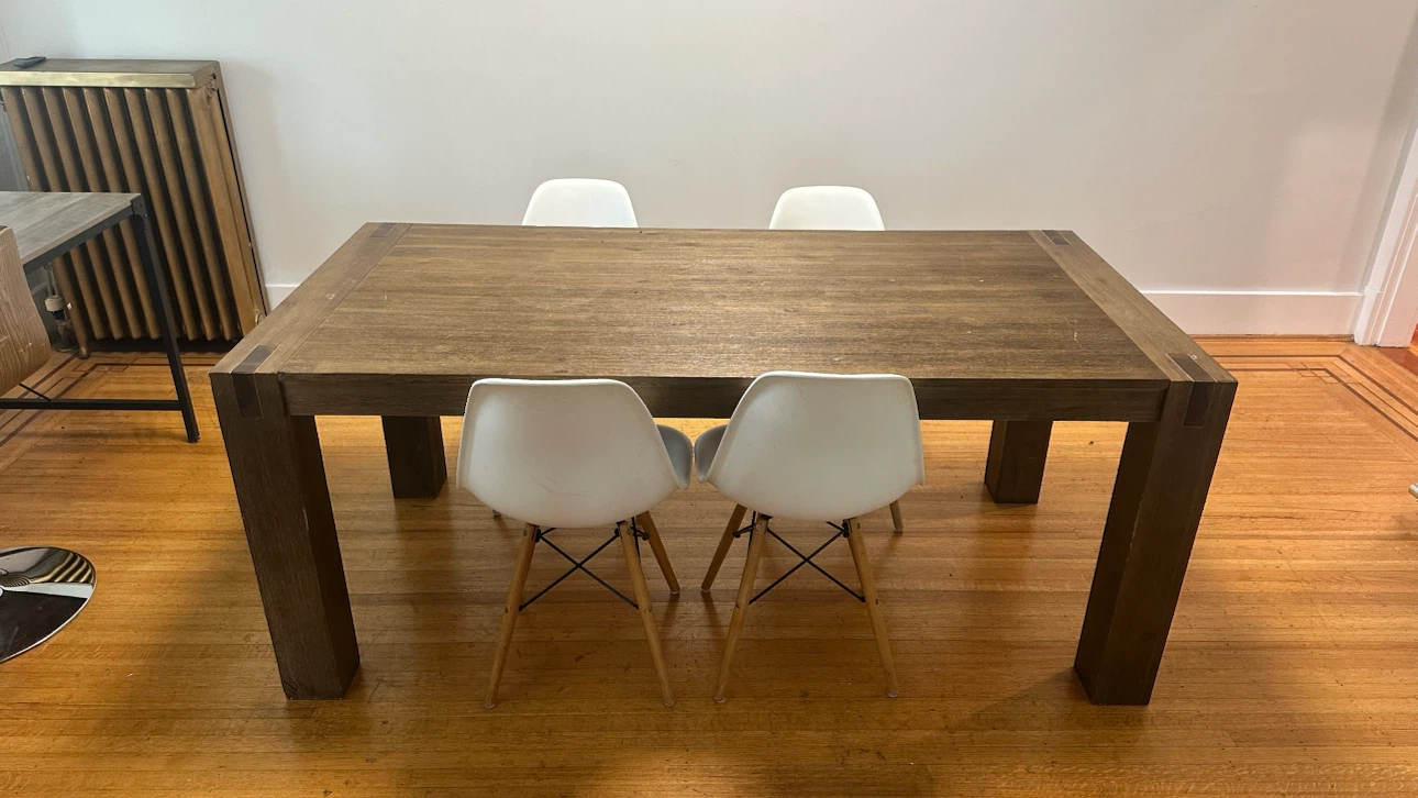 Large dining table pick up only