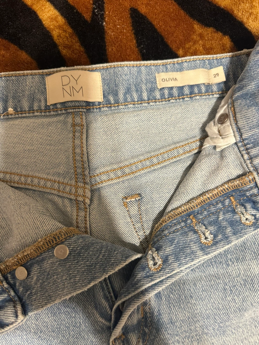 DYNM Olivia Light Wash Jeans - photo 2