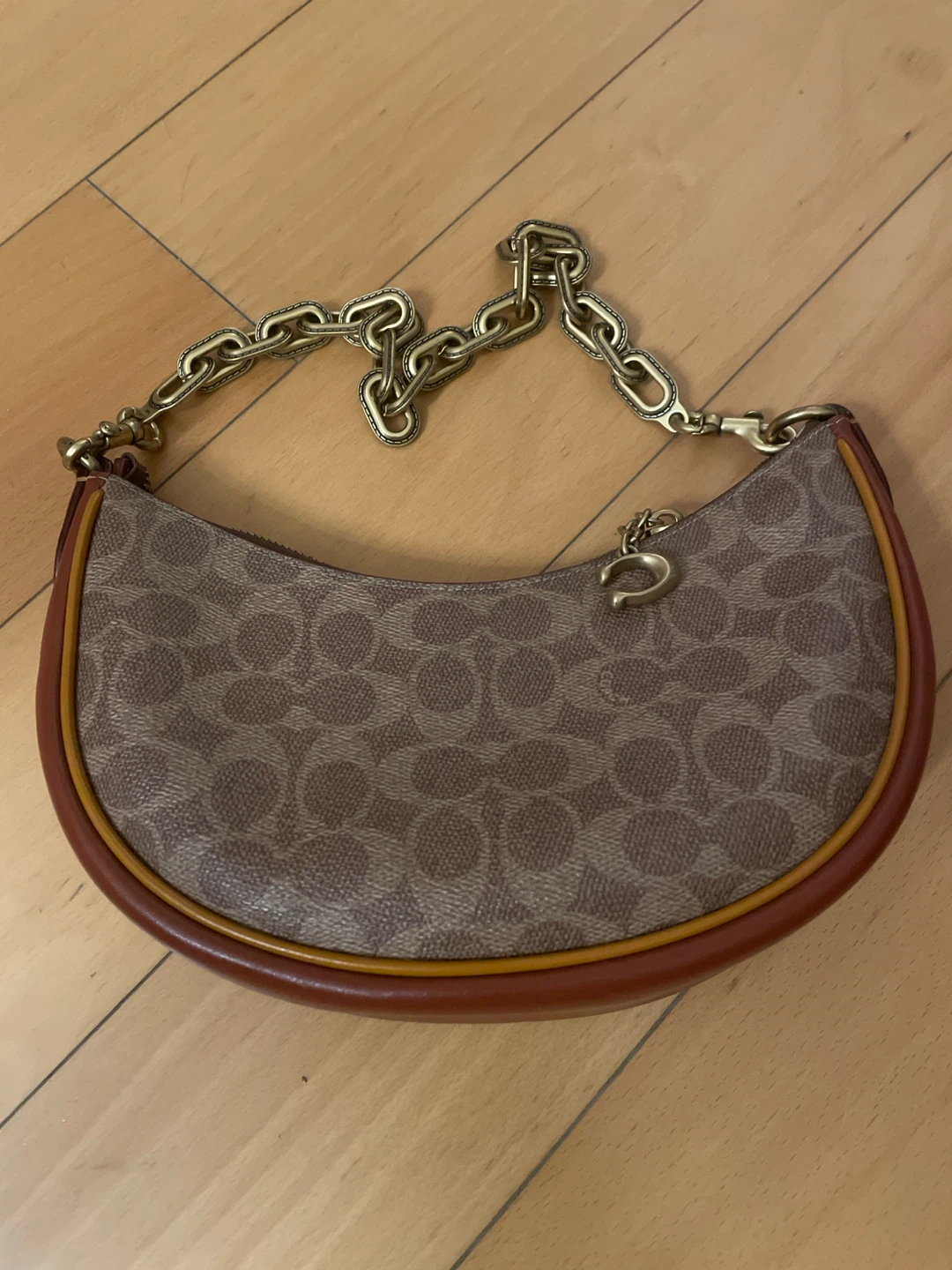 Coach Mira Shoulder Bag in Tan Rust