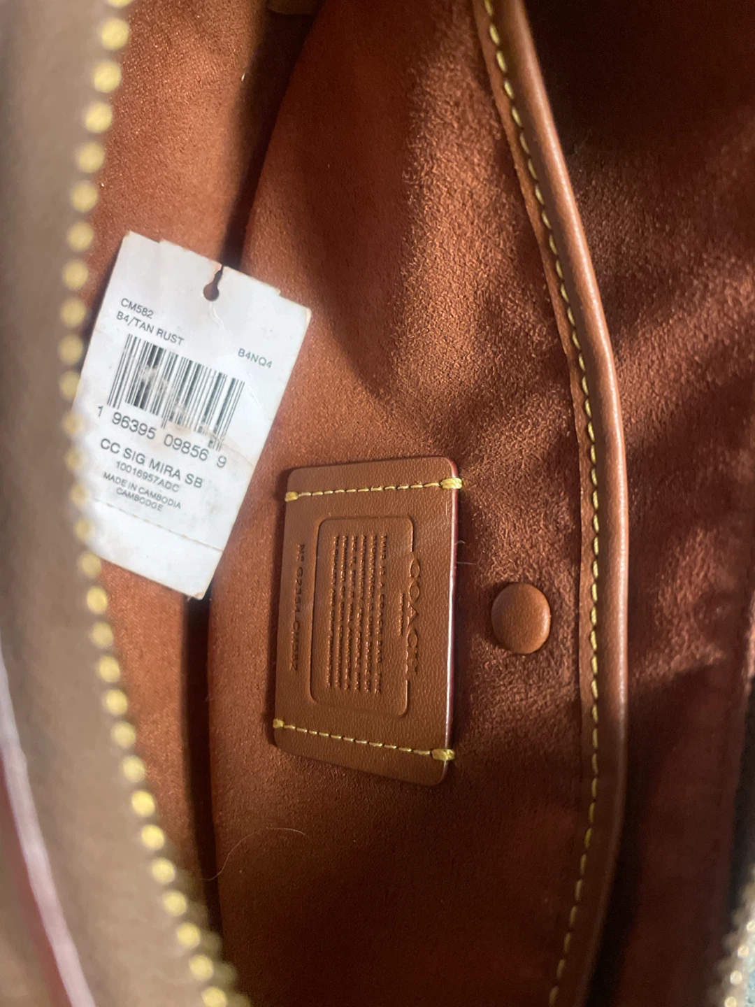 Coach Mira Shoulder Bag in Tan Rust - photo 3