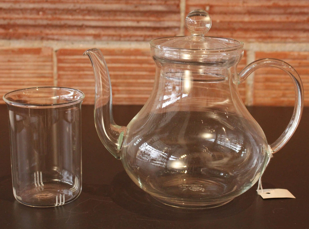 50% OFF $52 from ONLINE: PEAR GLASS TEAPOT