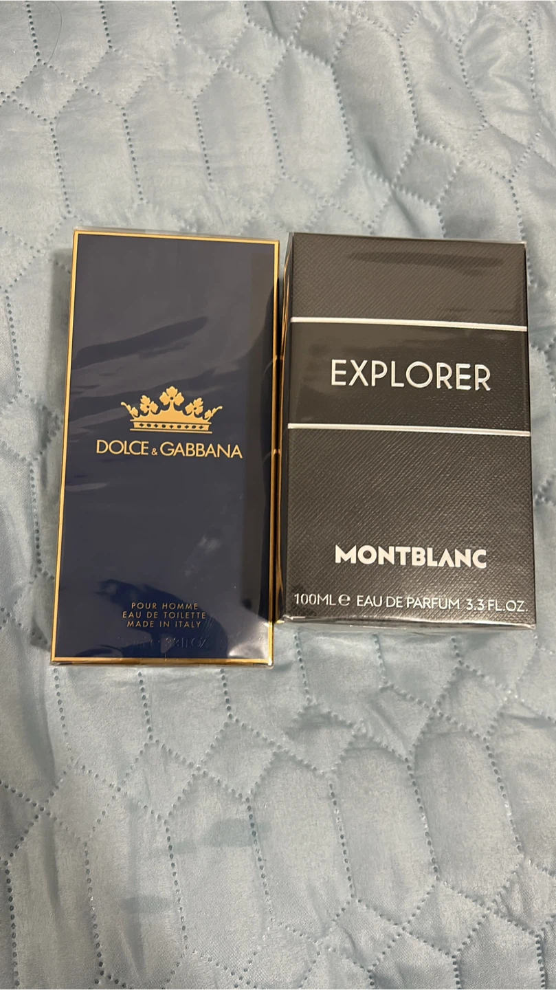 Dolce & Gabbana Pour Homme and Montblanc Explorer Set