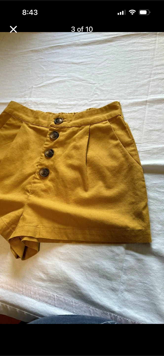 Forever 21 Linen Mix Shorts - photo 2