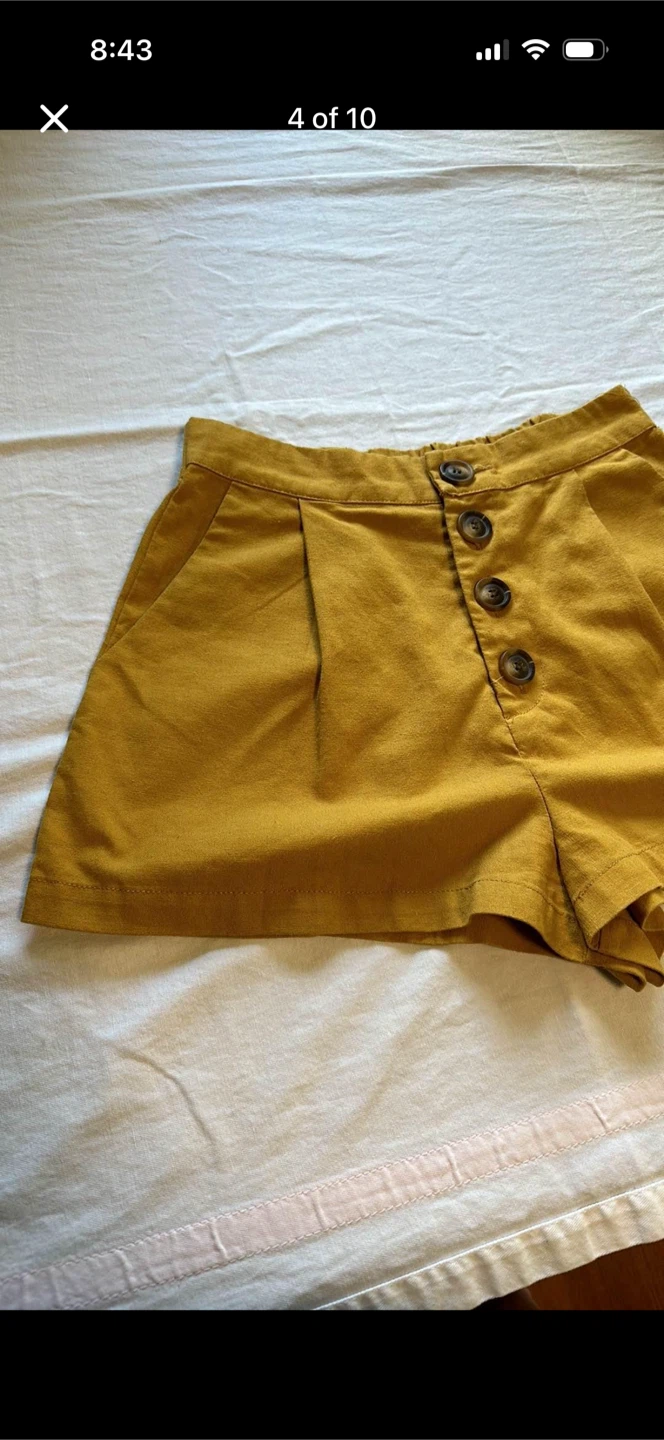 Forever 21 Linen Mix Shorts - photo 3