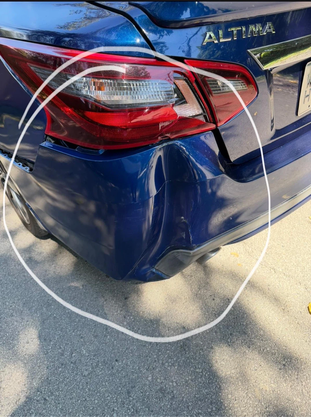 Blue Nissan Altima 2017 - photo 5