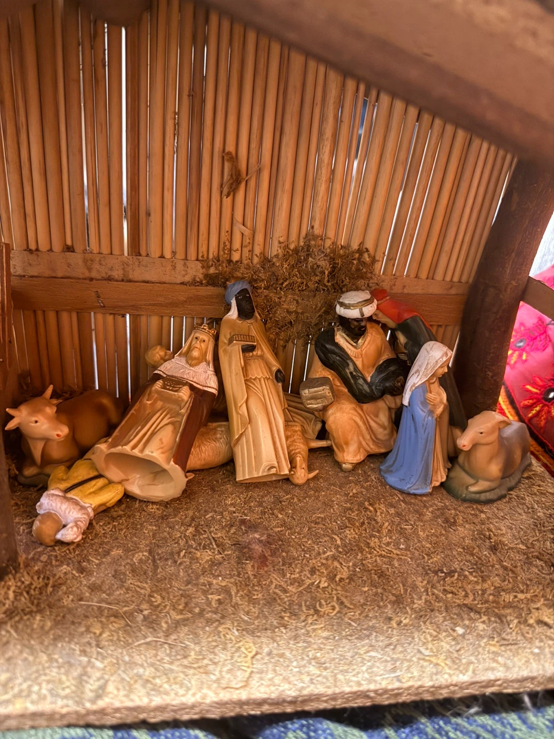 Rustic Wood Nativity Scene Set - photo 2