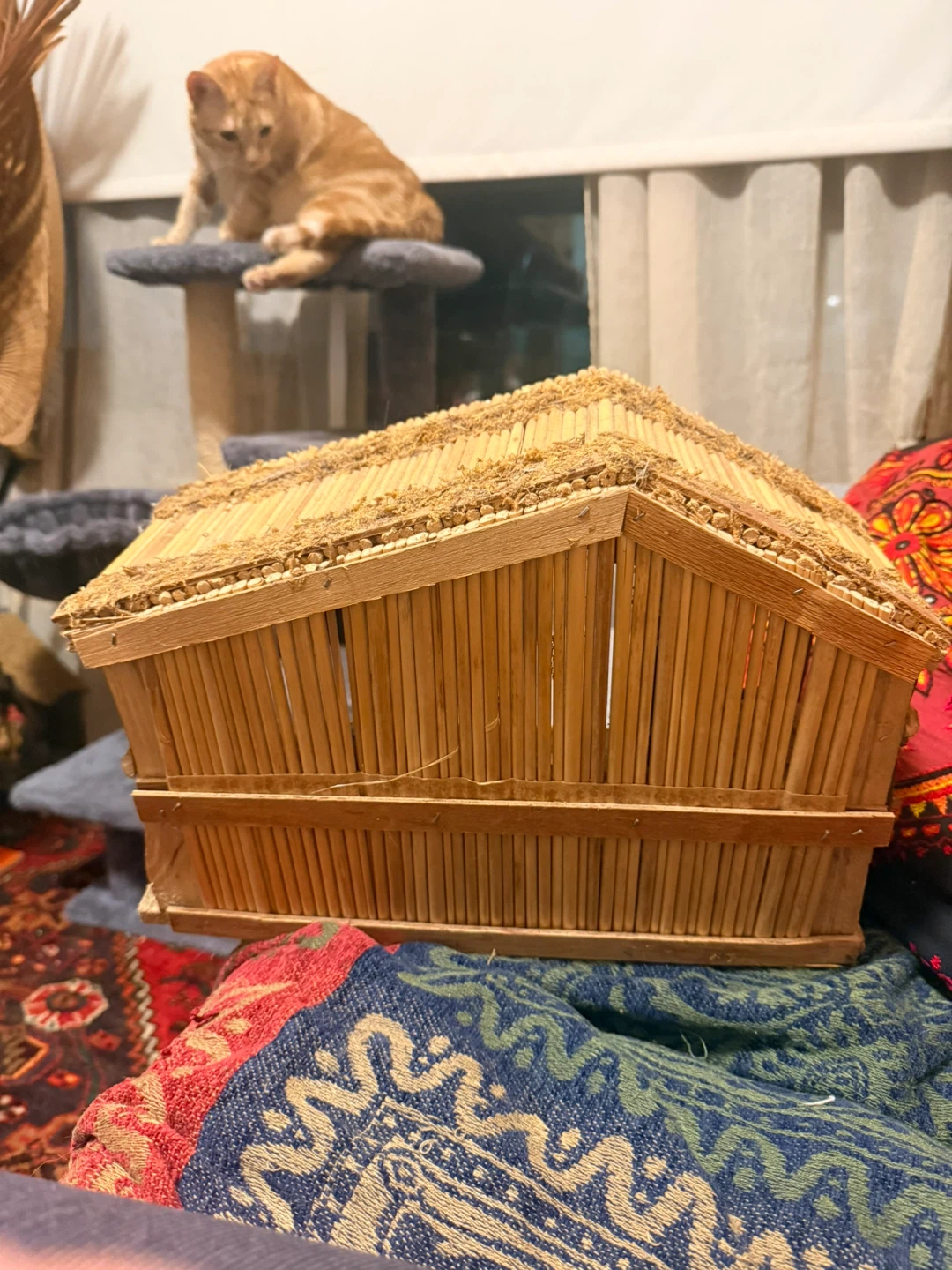 Rustic Wood Nativity Scene Set - photo 4