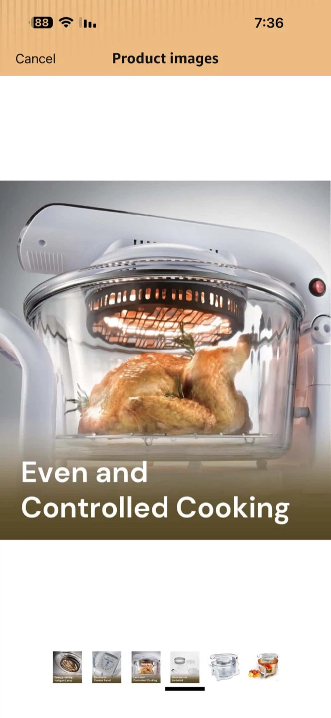 Infinity Halogen Oven - photo 4